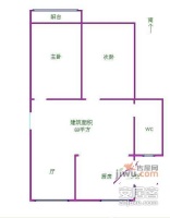 灵石小区2室2厅1卫82㎡户型图