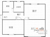 嘉云苑3室2厅1卫94㎡户型图