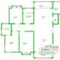 朝霞新苑3室2厅2卫158㎡户型图