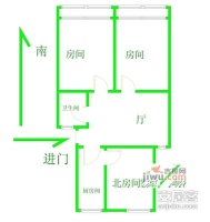 振光大厦3室2厅1卫125㎡户型图