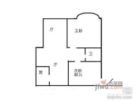 金江家园2室1厅1卫84㎡户型图