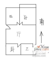 府村苑2室1厅1卫82㎡户型图