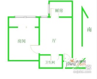 嘉安大厦1室1厅1卫82㎡户型图