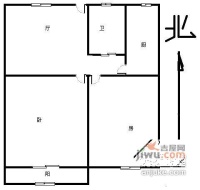 朝阳大楼2室2厅1卫102㎡户型图