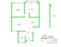 爱建新村2室1厅1卫108㎡户型图