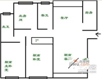 申达枫桥苑3室2厅2卫143㎡户型图