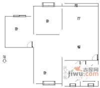 光复新苑3室2厅1卫128㎡户型图