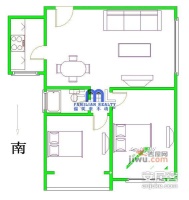 莘远大厦2室2厅1卫111㎡户型图