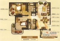 长寿新村3室2厅2卫户型图