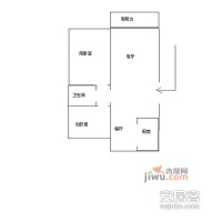 靖海苑2室2厅1卫96㎡户型图
