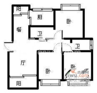 煌烘雅墅4室3厅3卫249㎡户型图