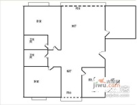 果园新村2室2厅1卫73㎡户型图