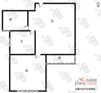 秀康新城达城家园1室1厅1卫63㎡户型图