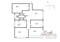 运泰公寓3室2厅1卫130㎡户型图