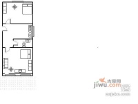 五岭小区2室1厅1卫66㎡户型图