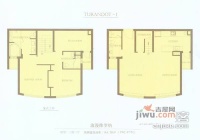 绿洲仕格维花园公寓3室2厅2卫203㎡户型图