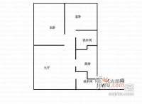 雁荡大厦2室2厅1卫户型图