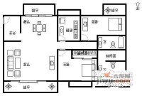 香山丽舍2室2厅2卫200㎡户型图