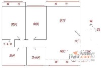 东礁二村3室2厅2卫130㎡户型图