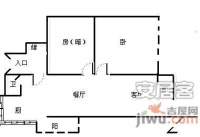 永昌小区2室2厅1卫110㎡户型图