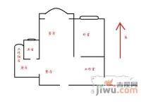 中邮苑1室2厅1卫户型图