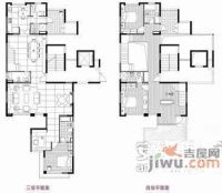 东海园4室2厅2卫217㎡户型图