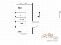 静安又一村2室1厅1卫63㎡户型图