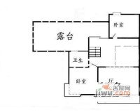 宝城公寓2室2厅2卫150㎡户型图