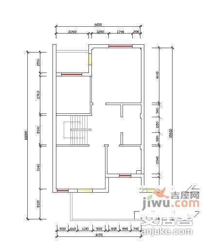 兰郡名苑4室3厅3卫208㎡户型图