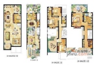 金地格林世界白金生活别墅5室2厅4卫272㎡户型图