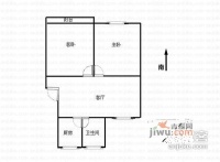 德华三村2室1厅1卫80㎡户型图