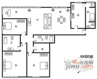 上海人家3室2厅2卫146㎡户型图