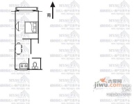 黄家小区1室1厅1卫48㎡户型图