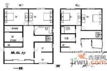 绿地名人坊5室3厅3卫367㎡户型图