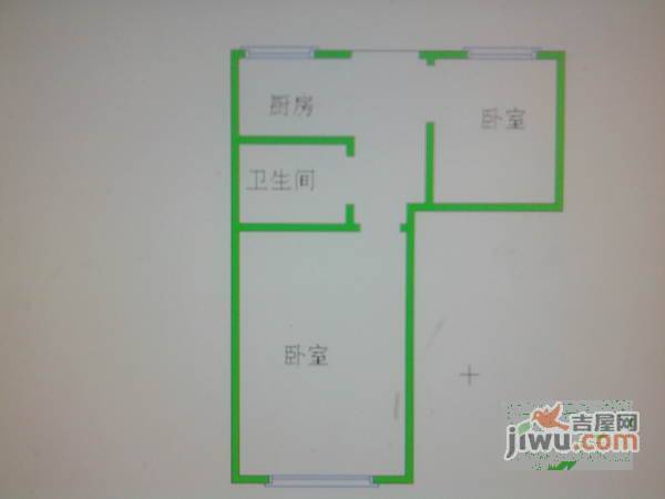 瑞福小区2室1厅1卫户型图