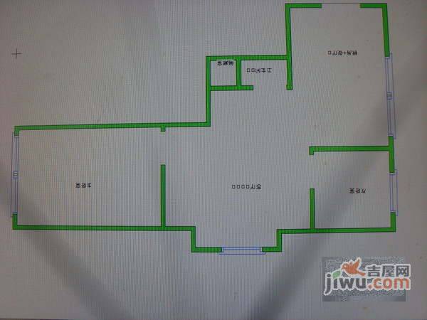 瑞福北大楼2室1厅1卫93㎡户型图