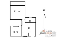 沽源小区2室1厅1卫74㎡户型图