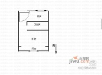 峰茂、峰华大楼1室0厅1卫41㎡户型图