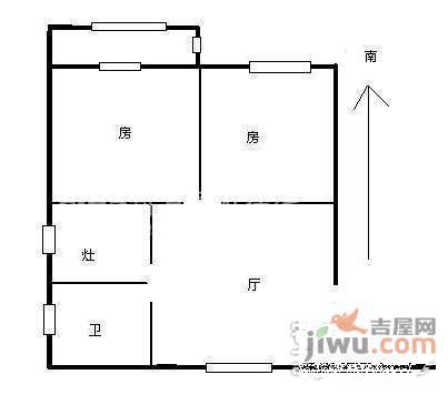 密云花苑3室1厅1卫130㎡户型图