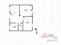 东四小区2室1厅1卫78㎡户型图