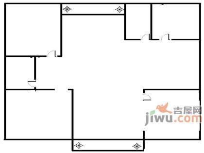 中原证券大厦3室2厅2卫户型图