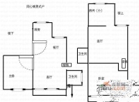 同心城3室2厅2卫户型图