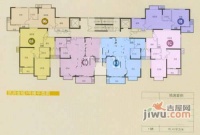 嘉苑公寓2室2厅1卫88㎡户型图