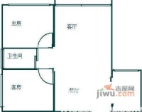 欧阳名邸2室2厅2卫115㎡户型图