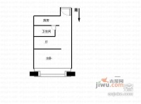 双宝小区1室1厅1卫49㎡户型图