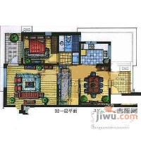 虹口花苑4室2厅2卫165㎡户型图