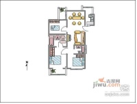 霍山大楼3室1厅1卫104㎡户型图