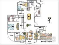 浦江名邸1室0厅1卫户型图