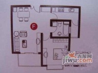 紫虹嘉苑1室2厅1卫户型图