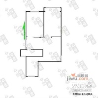 木材大厦2室1厅1卫81㎡户型图